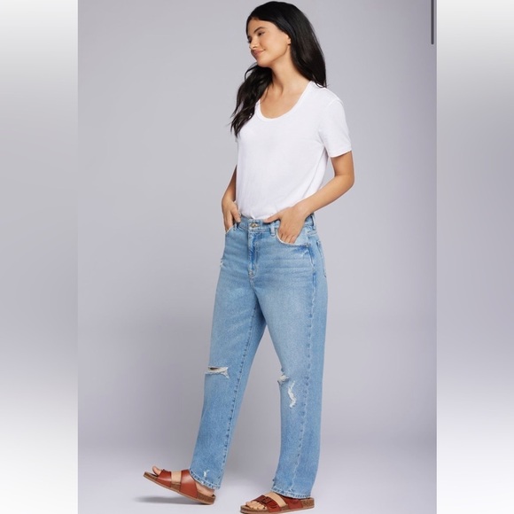 Current Elliott | NWT Size 24 The Boyfriend Original Fit Jeans - Picture 5 of 16